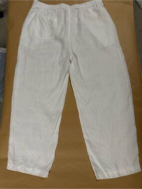 Quince 100% European Linen Pants White Women’s Large